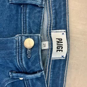 Paige Margot ankle crop jeans, never worn
